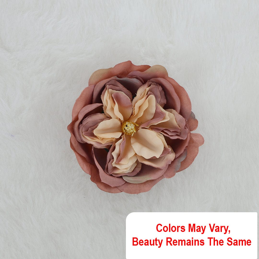 Crafteria Shaded Rust Lotus-2 Artificial flowers D10