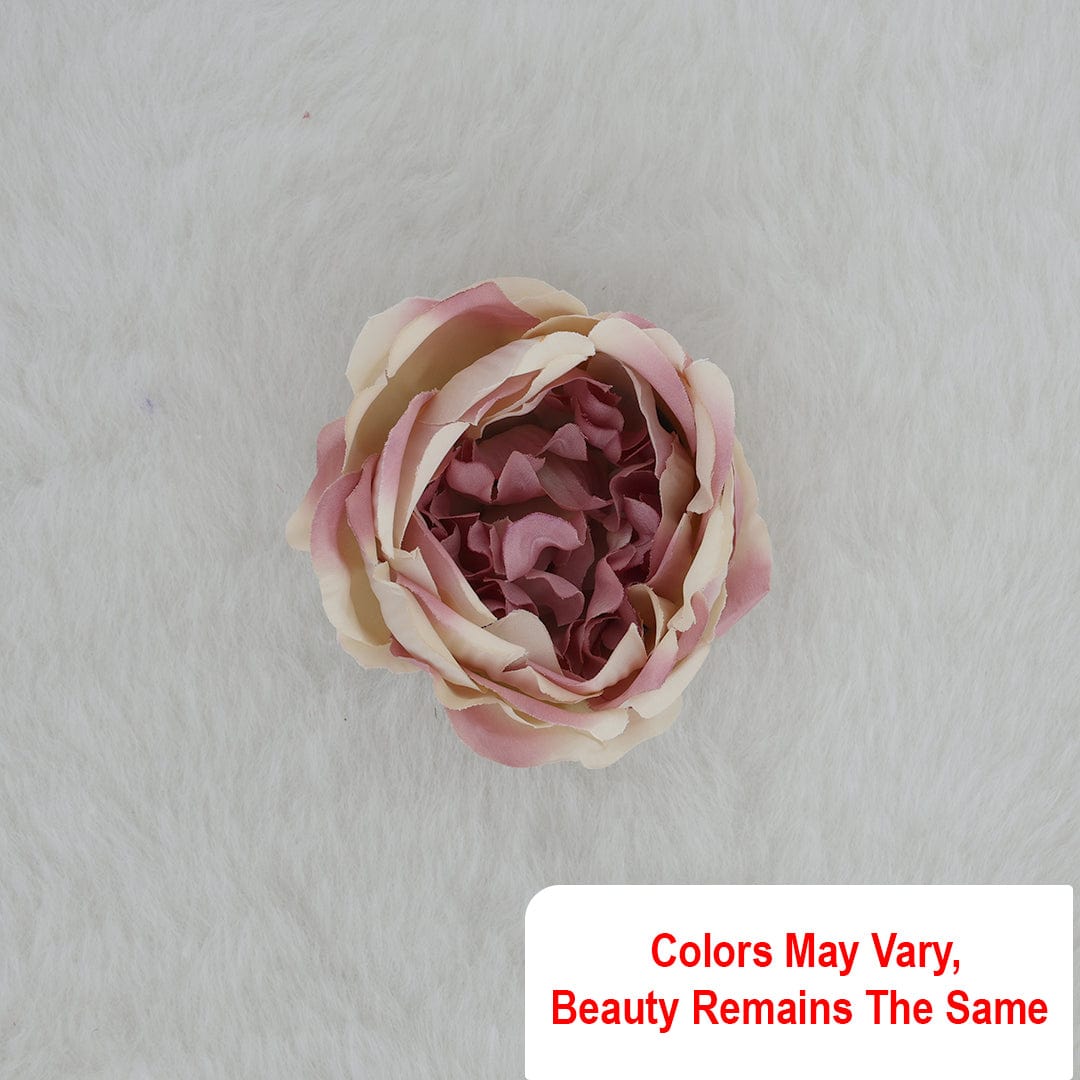 Crafteria Ivory & Coral Lotus-1 Artificial flowers D11