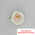 Crafteria Off White & Pink K Rose Artificial flowers D12