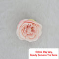 Crafteria Yellow & Light Pink K Rose Artificial flowers D12