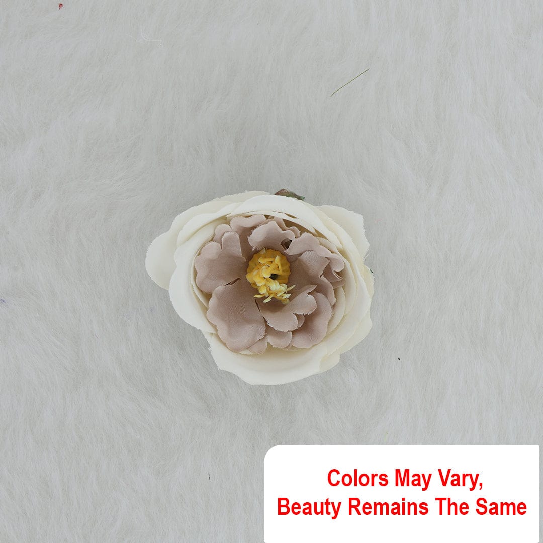 Crafteria Dusty Coral & Ivory K Rose Artificial flowers D12