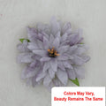 Crafteria Greyish Lavendar Silk Flower Artificial flowers D13