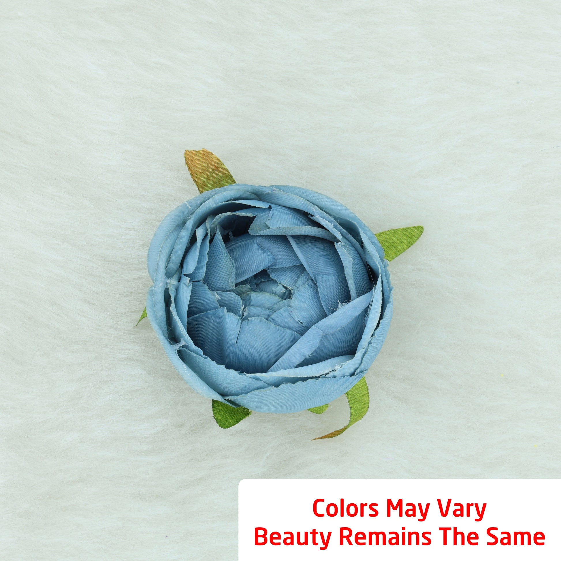 Crafteria Powder Blue Heavy Rose Artificial flowers D15