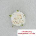 Crafteria Off White Heavy Rose Artificial flowers D15
