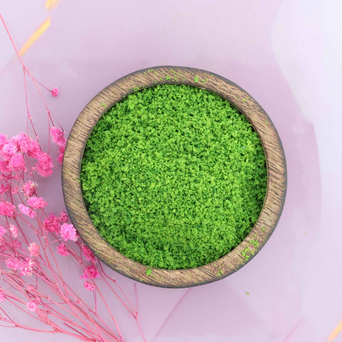 Crafteria Artificial Foam Grass Powder Shade - 03 (25gms)