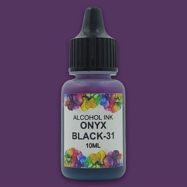 Crafteria ONYX BLACK ALCOHOL INK 10ML