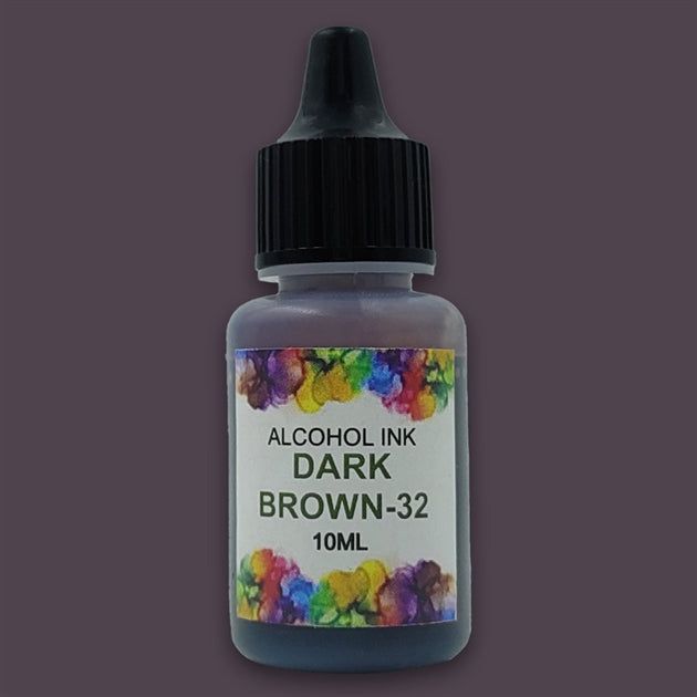 Crafteria DARK BROWN ALCOHOL INK 10ML