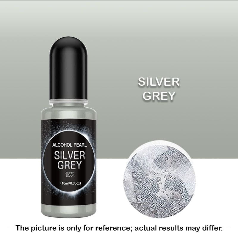 Crafteria SILVER GREY METALLIC ALCOHOL INK