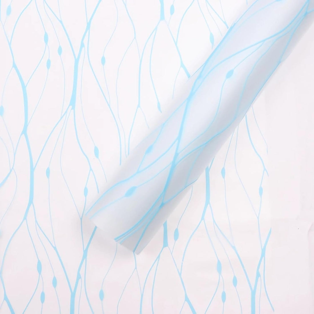 Crafteria Sky Blue Vine Pattern Bouquet Paper