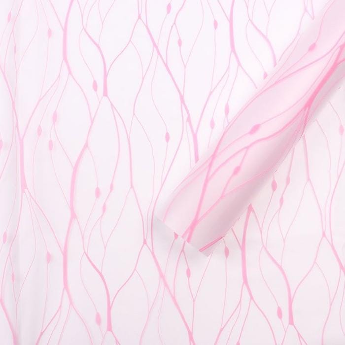 Crafteria Baby Pink Vine Pattern Bouquet Paper