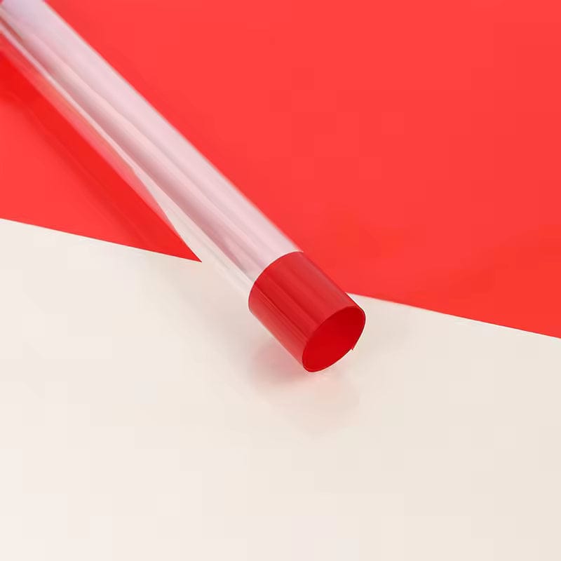 Crafteria Red Waterproof Korean Style Bouquet Paper – Premium Floral Gift Wrapping
