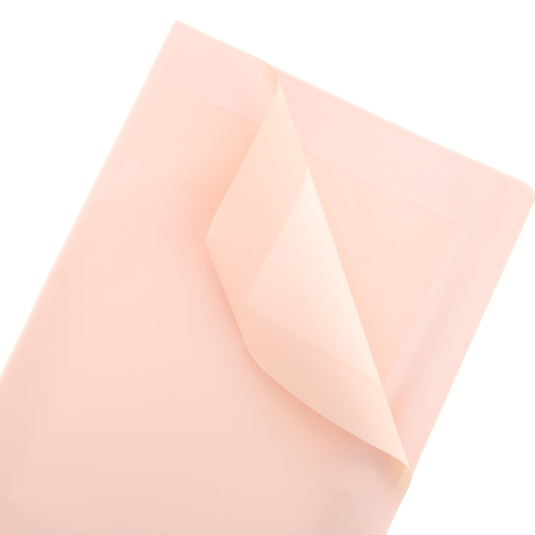 Crafteria Peach Shiny Border Wrapping Bouquet Paper (Peach, Gray)