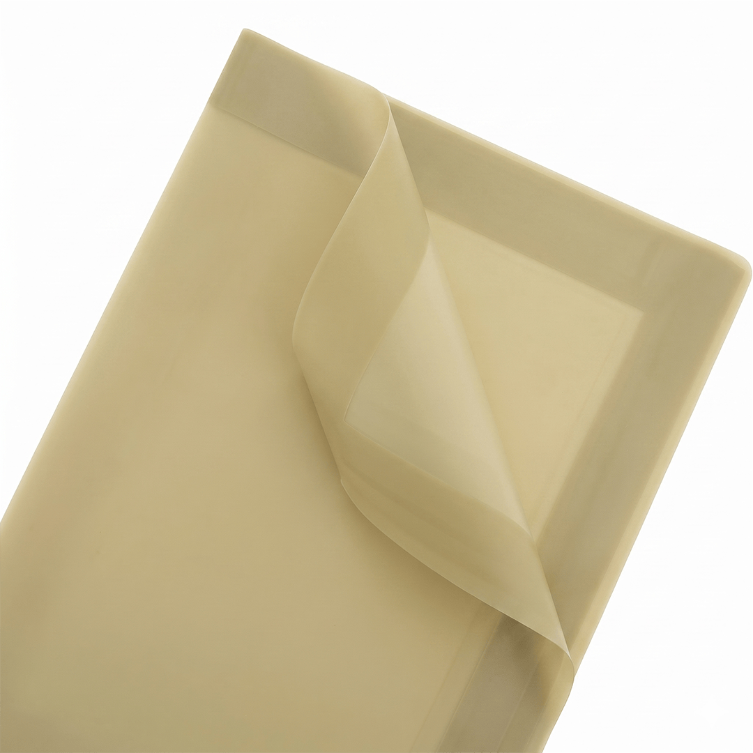 Crafteria Khaki Shiny Border Wrapping Bouquet Paper (Peach, Gray)