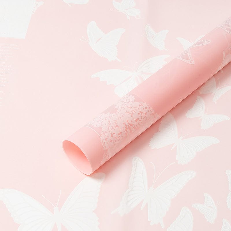 Crafteria Pink Butterfly Bouquet paper