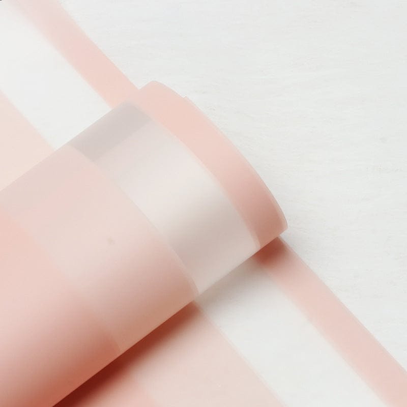 Crafteria baby Pink Korean Waterproof Bouquet Wrapping Paper – Premium Floral Packaging for Bouquets & DIY Crafts