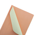 Crafteria Peach with Butter yellow Two Sided Color Wrapping Bouquet paper