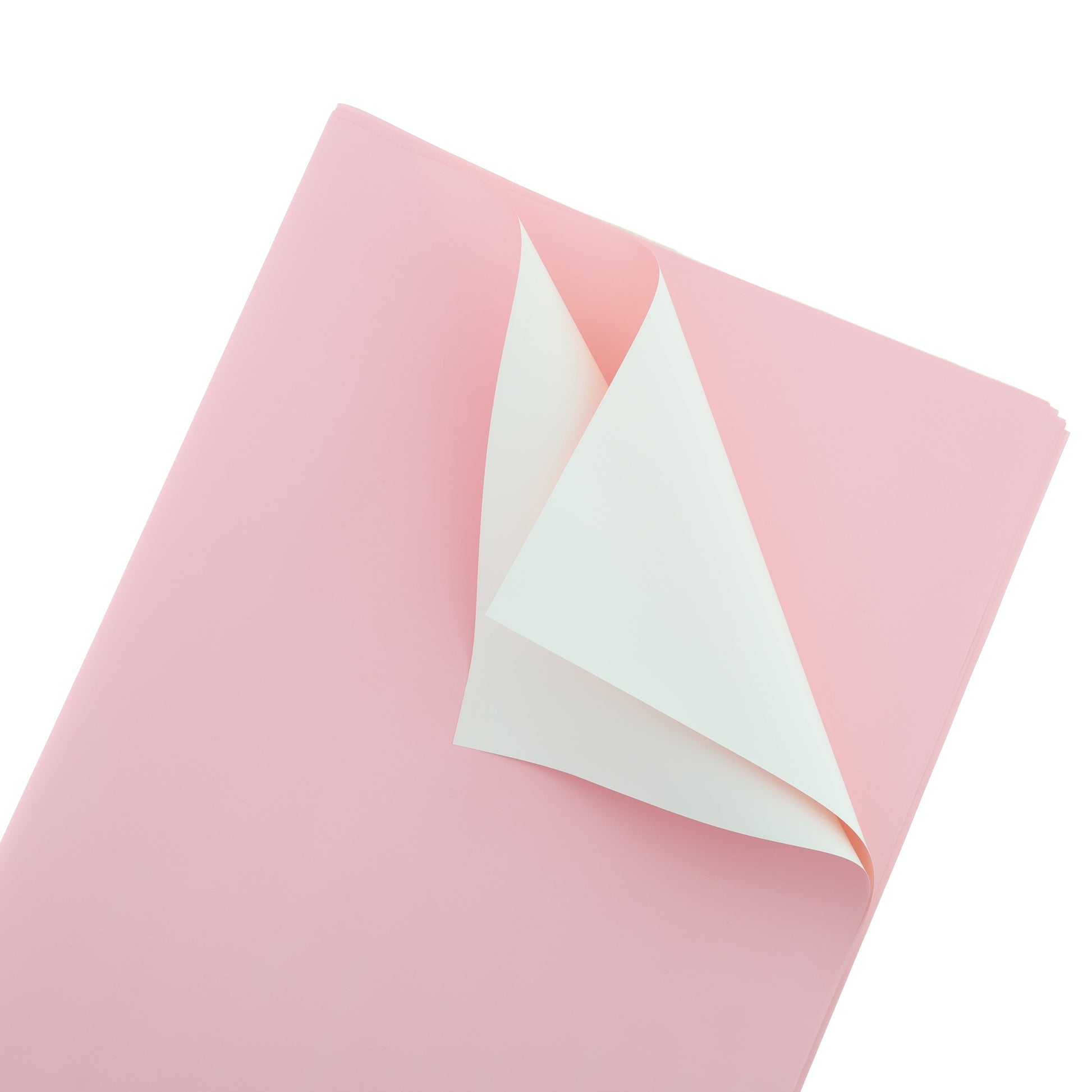 Crafteria Pink with Ivory Two Sided Color Wrapping Bouquet paper