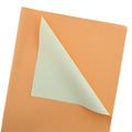 Crafteria Orange with Butter yellow Two Sided Color Wrapping Bouquet paper