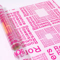 JUST CRAFT IT Mulberry Pink Multi-color Printed Bouquet Wrapping Paper for Floral Arrangements & DIY Gift Packaging