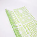 JUST CRAFT IT Green Multi-color Printed Bouquet Wrapping Paper for Floral Arrangements & DIY Gift Packaging