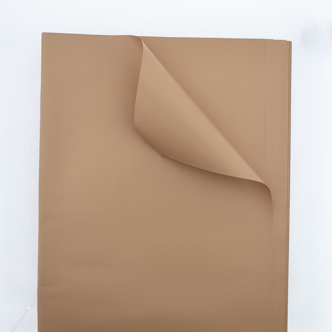 Crafteria Caramel Color Korean Flower Wrapping Bouquet Paper