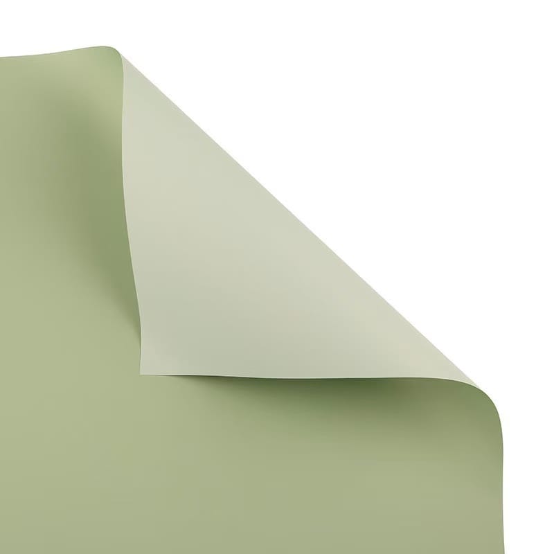 Crafteria Pistachio Green + Tea Green Double shade Bouquet Paper