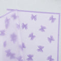 Crafteria Purple Bow Design Bouquet Paper