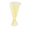 Crafteria Off White Wrinkled / Lace Material Bouquet Paper