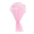 Crafteria Light Pink Wrinkled / Lace Material Bouquet Paper