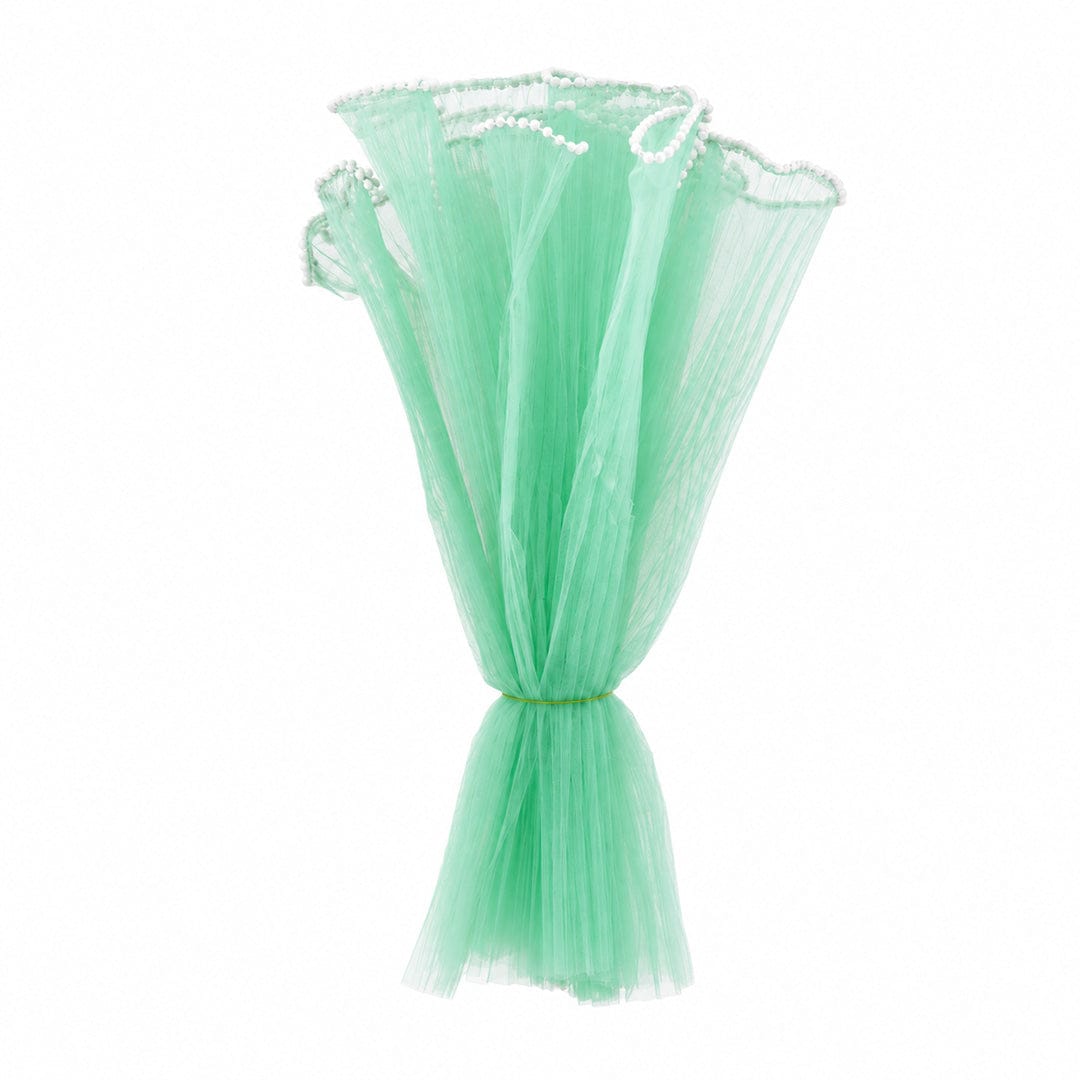 Crafteria C Green Wrinkled / Lace Material Bouquet Paper
