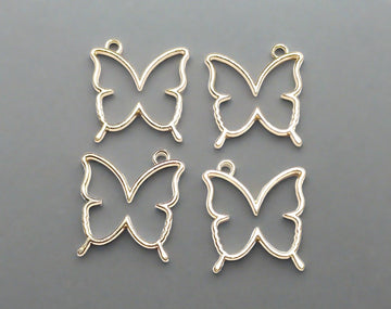 Crafteria GOLD BUTTERFLY BEZELS