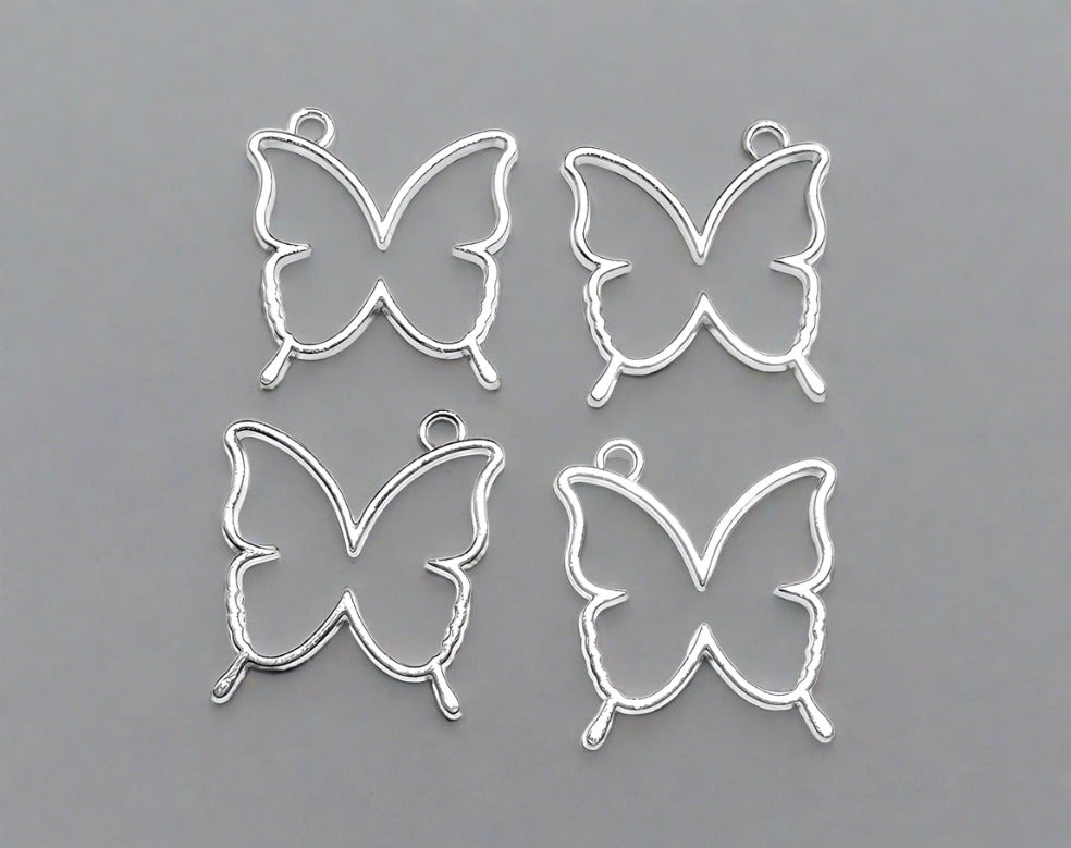 Crafteria SILVER BUTTERFLY BEZELS