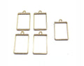 Crafteria GOLD RECTANGLE BEZELS