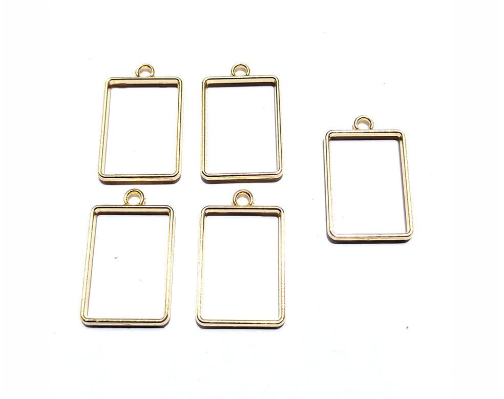 Crafteria GOLD RECTANGLE BEZELS