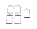 Crafteria SILVER RECTANGLE BEZELS