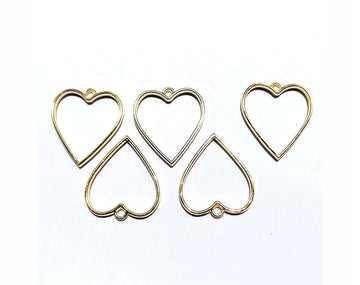 Crafteria GOLD HEART BEZELS