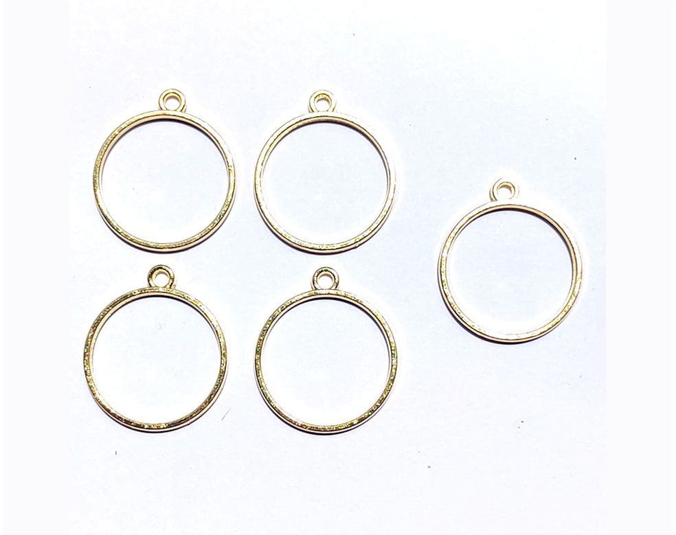 Crafteria GOLD ROUND BEZELS