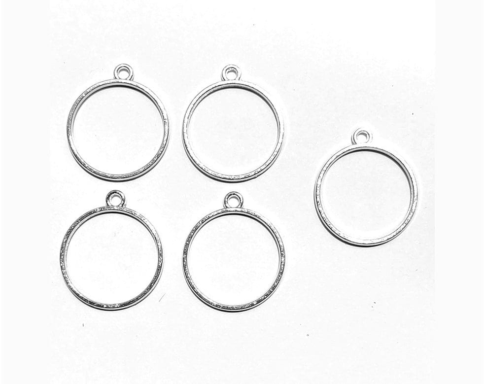 Crafteria SILVER ROUND BEZELS