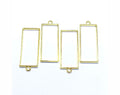 Crafteria GOLD LONG RECTANGLE BEZELS