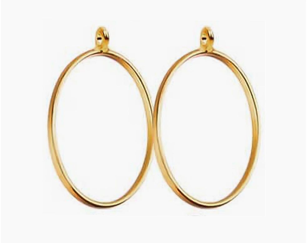 Crafteria GOLD OVAL BEZELS