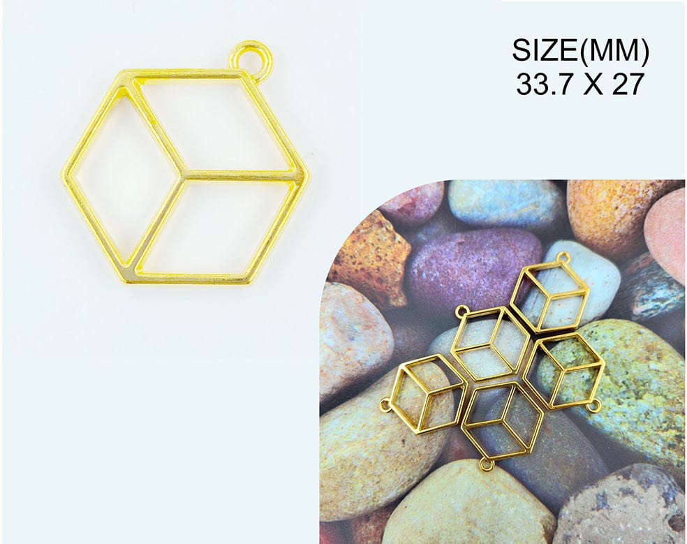 My Store BEZELS GOLD KUBE BEZEL BZ068