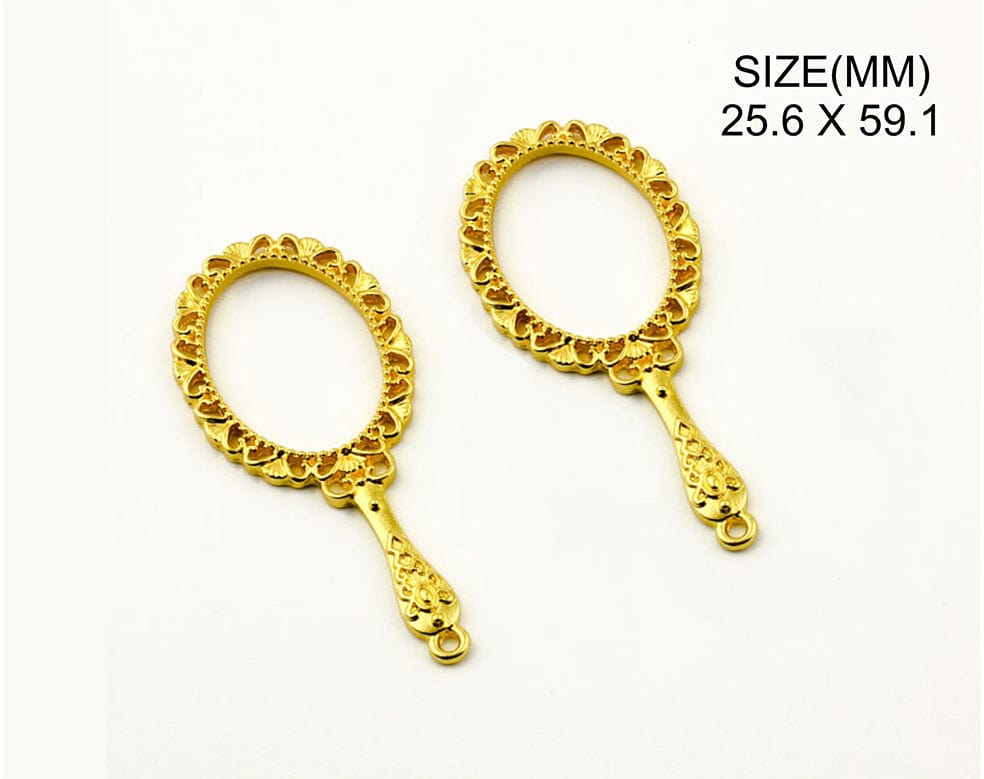 My Store BEZELS GOLD HAND MIRROR B BEZELS BZ073