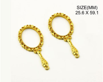 My Store BEZELS GOLD HAND MIRROR B BEZELS BZ073