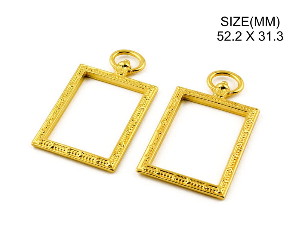 My Store BEZELS GOLD SQUARE PHOTO FRAME BEZELS BZ079