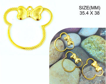 My Store BEZELS GOLD MICKEY MOUSE BEZELS BZ082