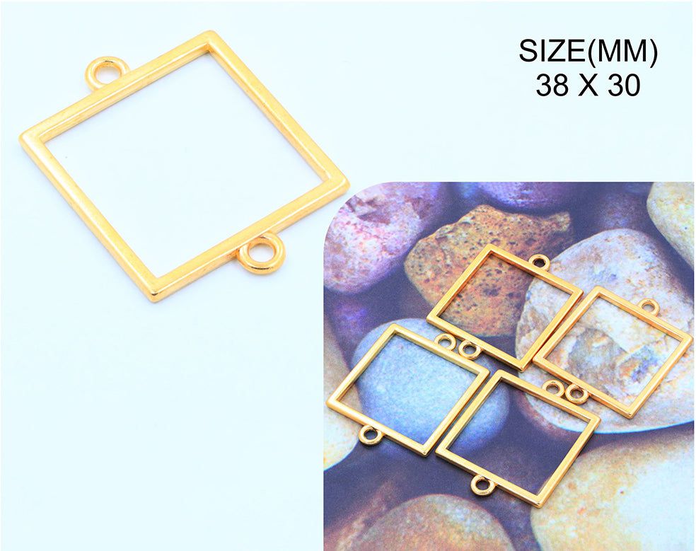 My Store BEZELS GOLD SQUARE RAKHI & BRACELET BEZELS