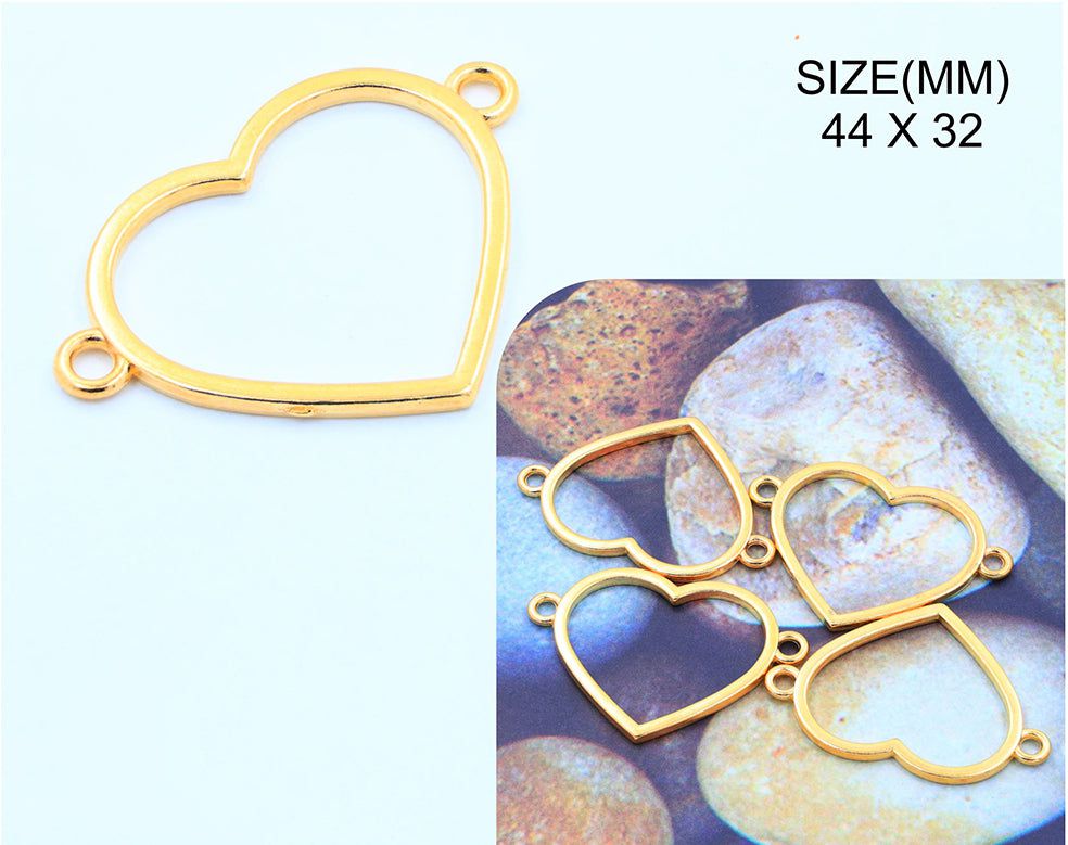 My Store BEZELS GOLD HEART RAKHI & BRACELET BEZELS