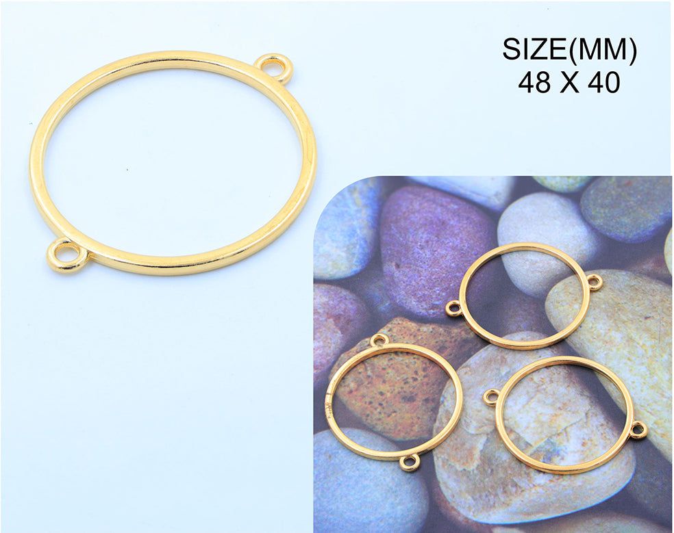 My Store BEZELS GOLD ROUND RAKHI & BRACELET BEZELS