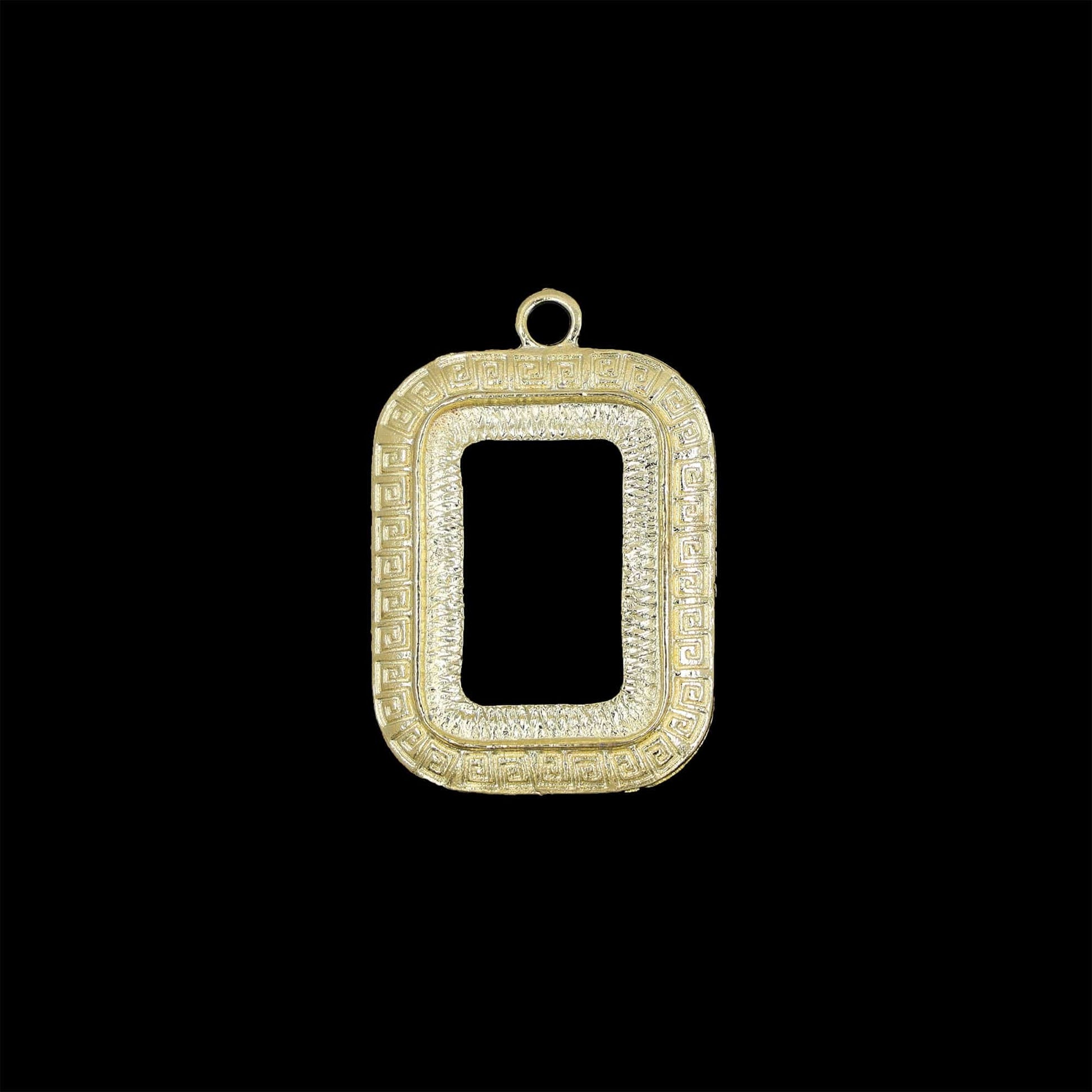 My Store BEZELS Gold Rectangle Bezels