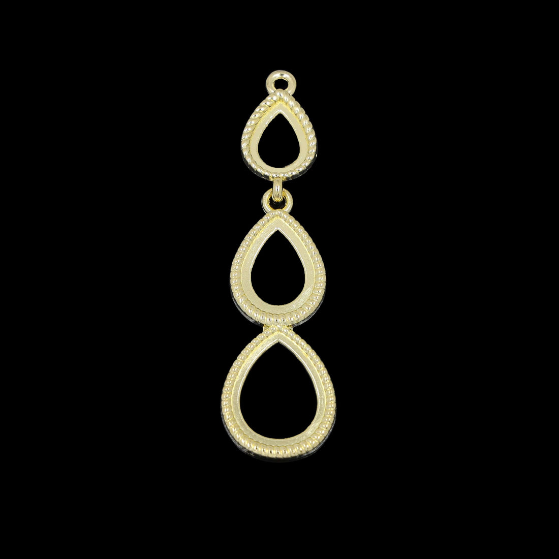 My Store BEZELS Gold Hanging Bezels